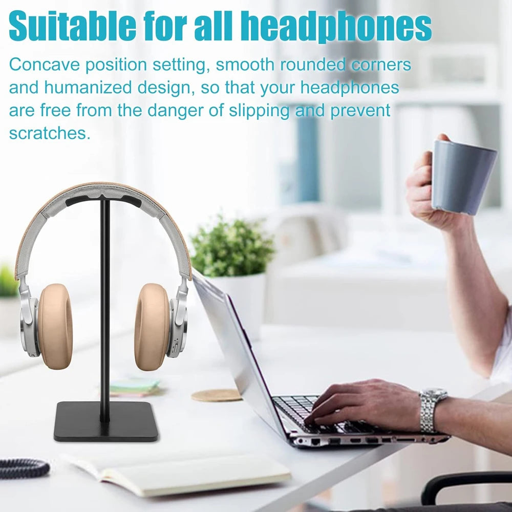 New Aluminium Alloy Metal Headset Stand Holder