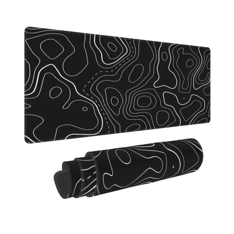 Black and White Mouse Pad