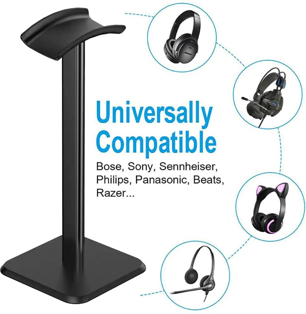 New Aluminium Alloy Metal Headset Stand Holder